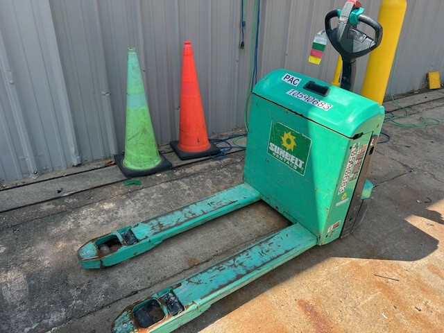 2022 Mitsubishi PMW23NQ Electric Pallet Jack 2022 Mitsubishi PMW23NQ Electric Pallet Jack