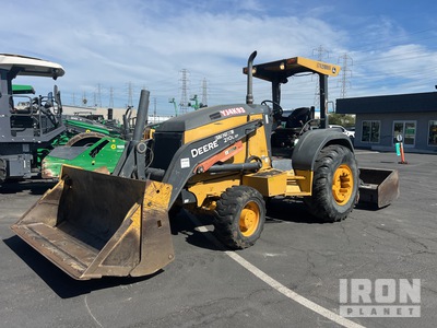 2017 John Deere 210LE 4x4 Cargadora para trabajos de jardinería