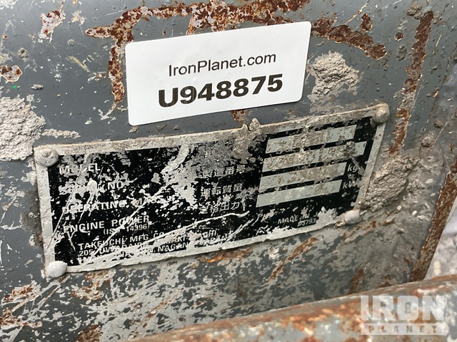 MINI CARGADOR SOBRE ORUGAS 2019 TAKEUCHI TL6R