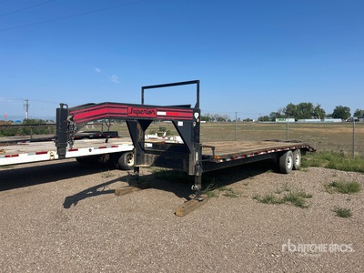 2017 Superior 2DR7M 25 ft T/A Equipment Trailer