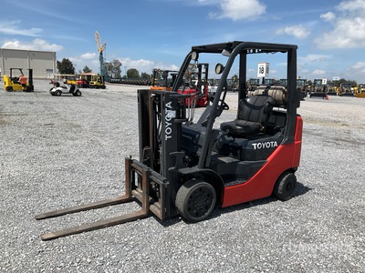 2007 Toyota 8FGCU20 3100 lb Montacargas / Forklift