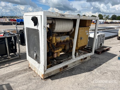 Cat 3208 175 kW Skid-Mounted Generator