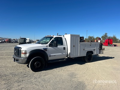 2008 Ford F-550 XL 4x2 Camion utilitaire