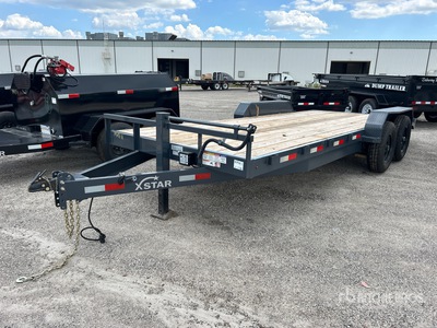 2025 X-STAR 11800 lb 20 ft T/A Equipment Trailer