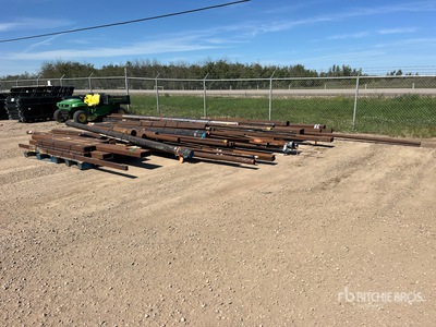 Quantity of (6) Pallets of Structural Steel, Pipe and Tubing Divers