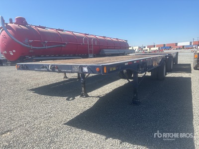 1979 Trailmobile 24 ft S/A Flatbed Trailer