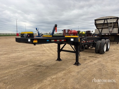 1985 Gindy 20 ft T/A Remorque à conteneur