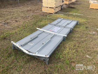 (100) Piece Lot of 10' Long Corrugated Steel Panels