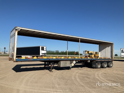 2004 Durabody 53 ft Tri/A Pritsche-Plane Anhänger