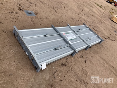 (100) Piece Lot of 10' Long Corrugated Steel Panels