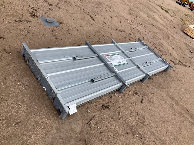 (100) Piece Lot of 10' Long Corrugated Steel Panels (100) Piece Lot of 10' Long Corrugated Steel Panels