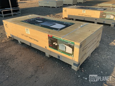 KJ K2030 Metal Garage - Unused