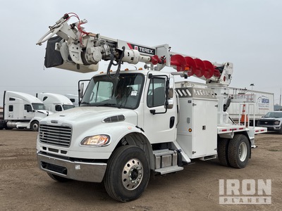 2022 Terex C4047 on 2023 Freightliner M2 106 4x2 Digger Derrick Truck