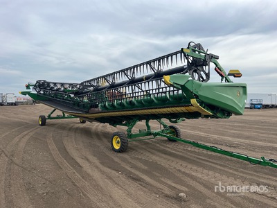 2022 John Deere HD45F 45 ft Hinged Draper Combine Header