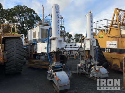 2018 G & Z S400 Slip Form Paver