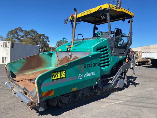 2022 Vogele Super 2100-3 Track Asphalt Paver