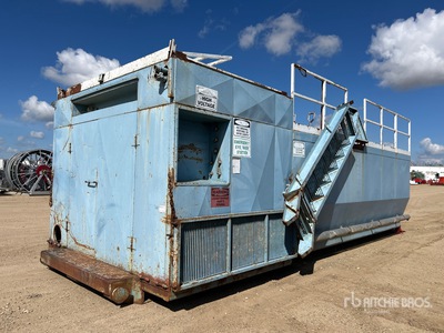 Skid Mounted Open Top Rig Réservoir