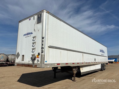 2015 Utility 53 ft x 102 in T/A Van Trailer