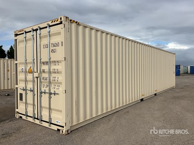 2025 40 ft High Cube حاويات تخزين