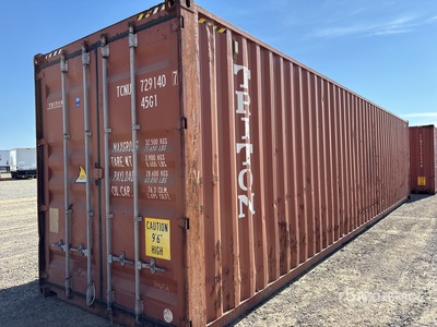 2010 40 ft High Cube Conteneur de stockage