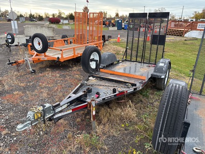 2020 Pratt 7 ft S/A Equipment Trailer