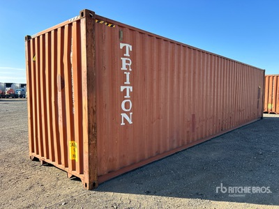 2011 40 ft High Cube Storage Container