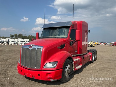 2014 Peterbilt 579 6x4 Sleeper Truck Tractor