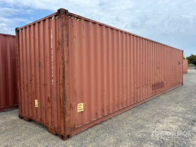 40 ft High Cube حاويات تخزين