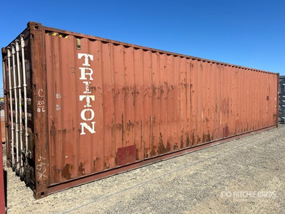 2008 40 ft High Cube Storage Container
