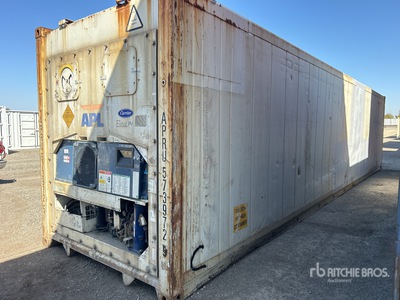 2007 40 ft High Cube Refrigerated Storage Container