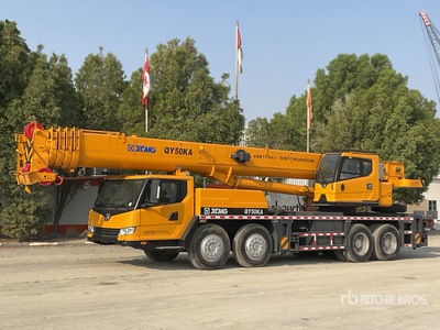2020 XCMG QY50KA 50 ton 8x4x4 Hydrauliczny żuraw samochodowy