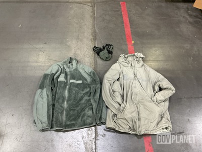 (4) Pairs of Gloves, (6) Jackets, (2) Parkas & Assorted Items