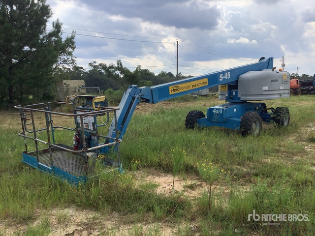 2018 Genie S45 4WD Diesel Telescopic Boom Lift | Ritchie Bros. Auctioneers