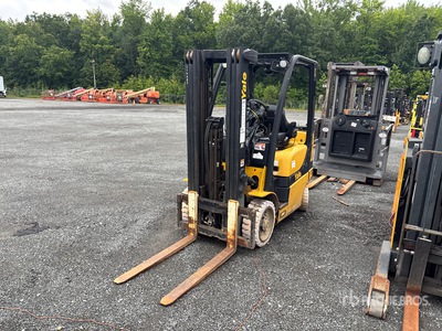 2019 Yale GLC050VXNEAE083 4650 lb Cushion Tire Forklift