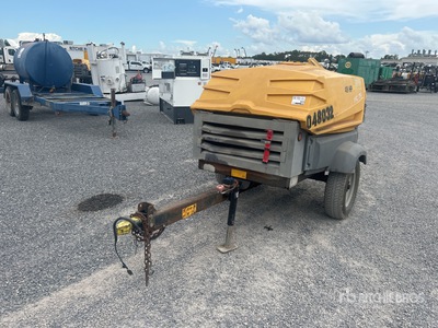 2014 Atlas Copco XAS185KD 185 cfm Mobile Air Compressor
