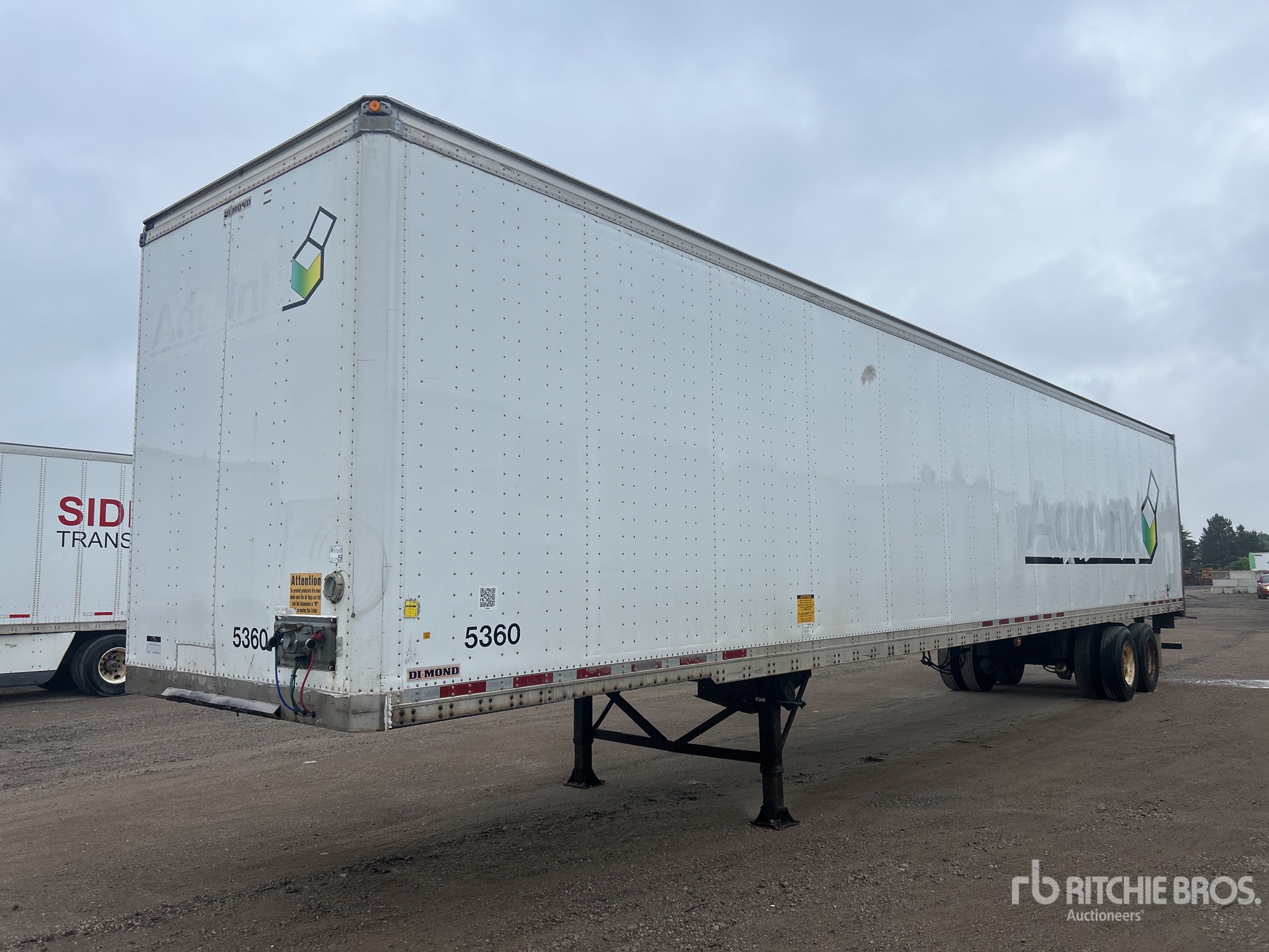 2007 Di-Mond 53 ft T/A Van Trailer