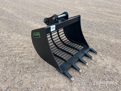 2025 Haener HSL1000 7.10 P50A 960 mm Skeleton Sorting Excavator Bucket (Unused)