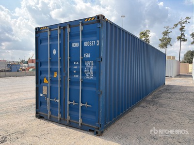 2025 40 ft High Cube Storage Container