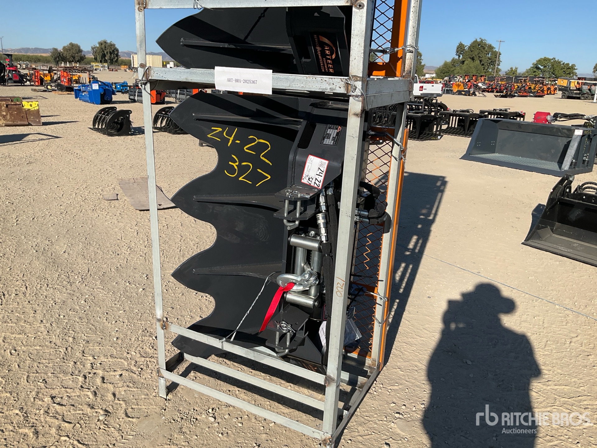 2025 ARTEER SS-15000G 15000 lb Skid Steer Logging Winch (Unused)