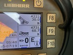 Upper Control Station with Hour Meter Reading