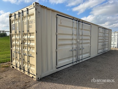 2025 40 ft High Cube Multi-Door Storage Container