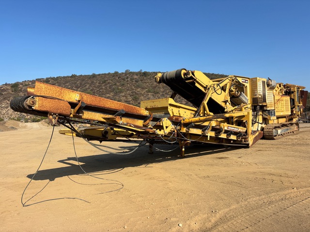 2017 Screen Machine 4043T Impact Crusher Plant