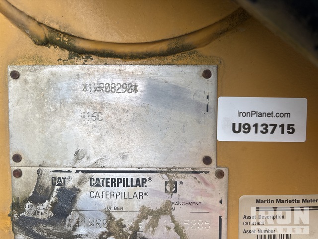 RETROEXCAVADORA 1999 CATERPILLAR 416C
