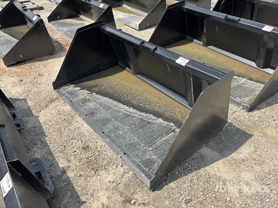 All-Star 66 in Snow/Mulch Skid Steer Bucket (Unused)
