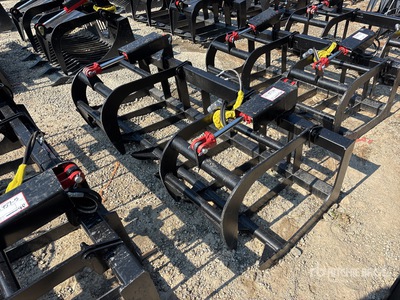All-Star 76 in Skeleton Skid Steer Grapple (Unused)
