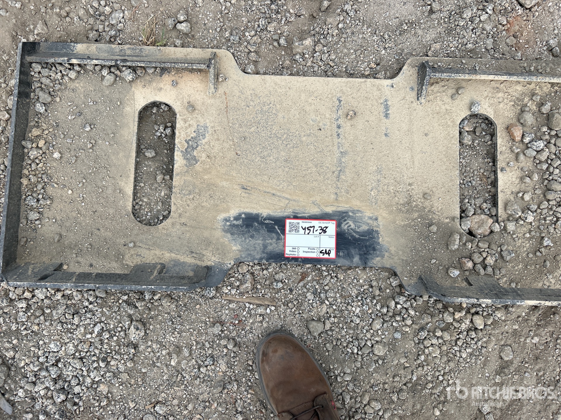 All-Star Skid Steer Attachment Mounting Plate