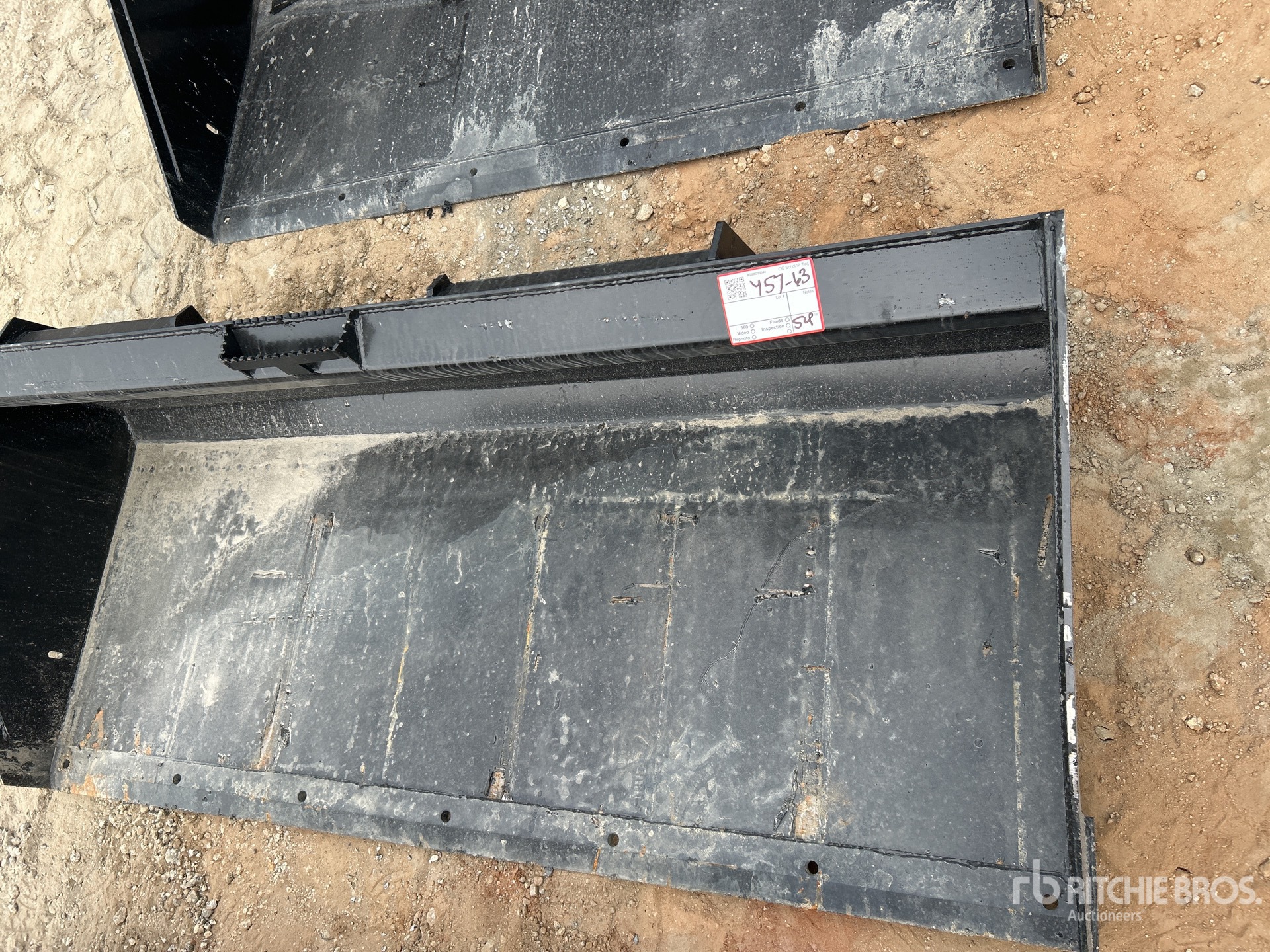 Mid-State 72 In Snow & Litter Skid Steer Bucket