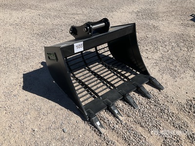 2025 Haener HSL1000 3.7 P45A Sorting Excavator Bucket (Unused)
