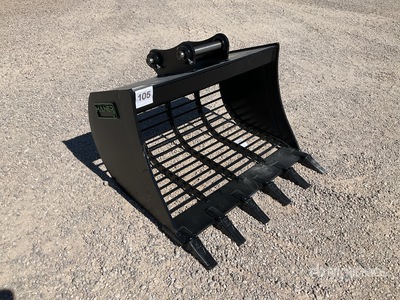 2025 Haener HSL1200 7.10 P50A Sorting Excavator Bucket (Unused)