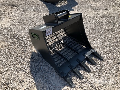 2025 Haener HSL800 3.7 MS03A Sorting Excavator Bucket (Unused)